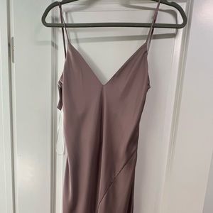 Wilfred slip on dress with slit on the side